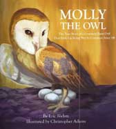 Molly the Owl: The True Story of a Common Barn Owl That Ends Up Being Not So Common After All Book Cover Image